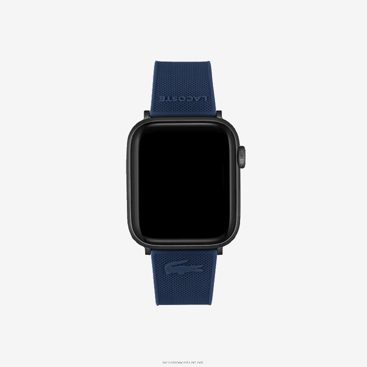 Lacoste apple watch bandje 0828H2285 zwart 000 Heren