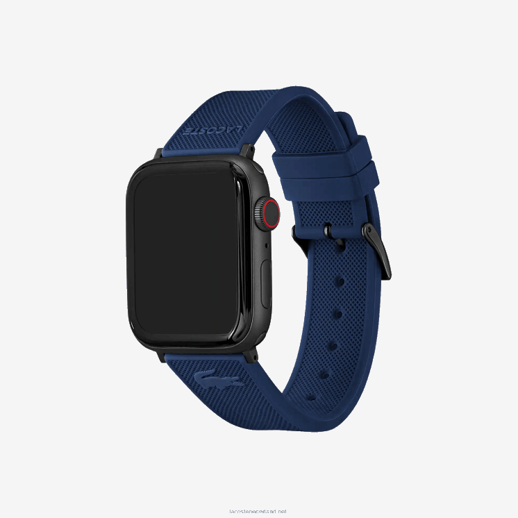 Lacoste apple watch bandje 0828H2285 zwart 000 Heren