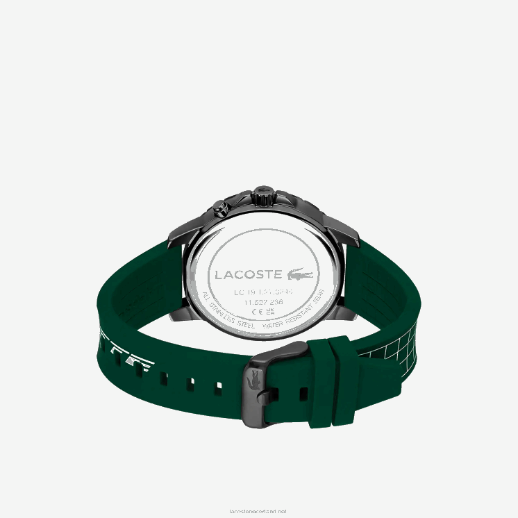 Lacoste endurance multifunctioneel groen siliconen horloge 0828H2210 groen 000 Heren
