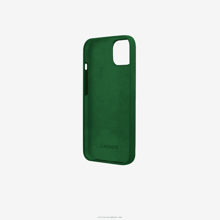 Lacoste patchwork print iphone 14 plus hoesje 0828H2222 vert 132 b01 Heren