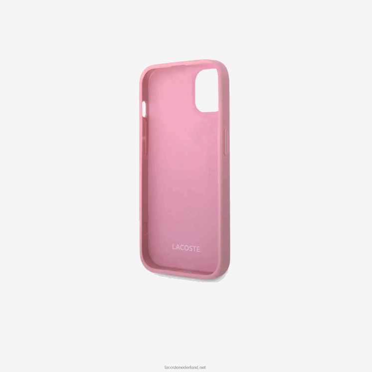 Lacoste petit pique effect iphone 14 plus hoesje 0828H2226 Parmezaanse m33 Heren