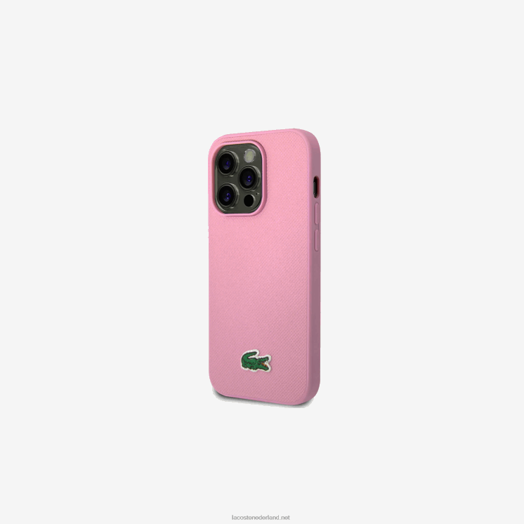 Lacoste petit pique effect iphone 14 pro hoesje 0828H2218 Parmezaanse m33 Heren
