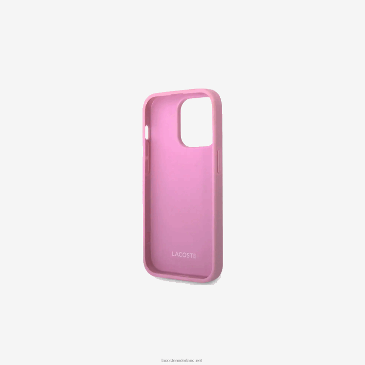 Lacoste petit pique effect iphone 14 pro hoesje 0828H2218 Parmezaanse m33 Heren