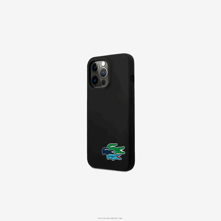Lacoste siliconen iphone 14 pro hoesje 0828H2220 wit 000 Heren