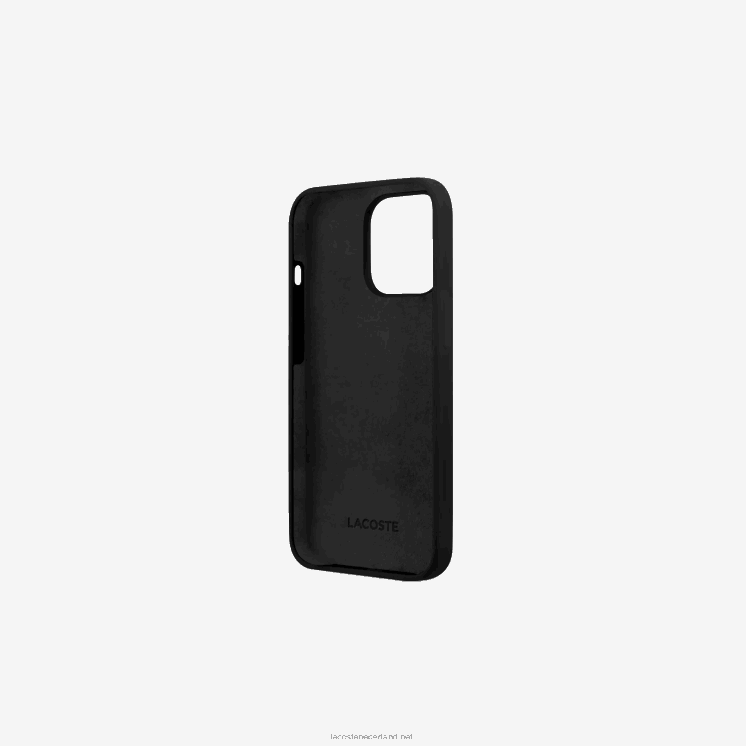 Lacoste siliconen iphone 14 pro hoesje 0828H2220 wit 000 Heren
