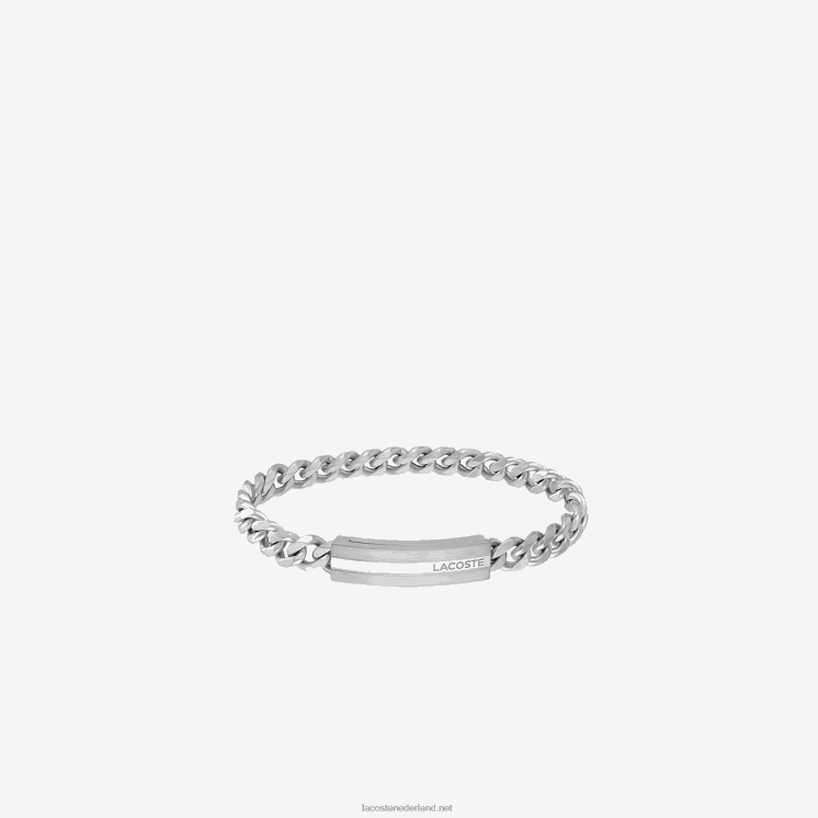 Lacoste avonturier armband 0828H2192 zilver 045 Heren