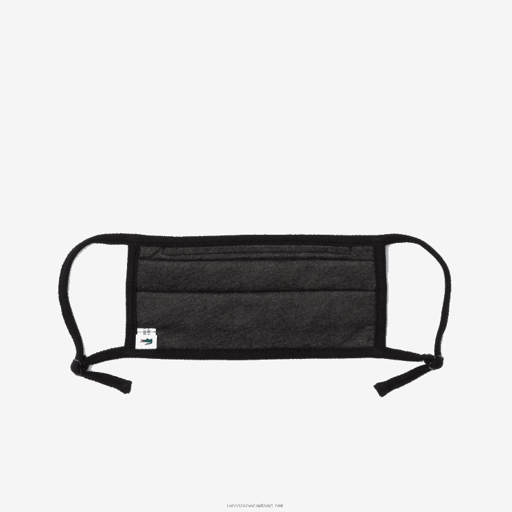 Lacoste l.12.12 gezichtsbescherming verstelbare maskers 3-pack 0828H2273 zwart groen wit 299 Heren