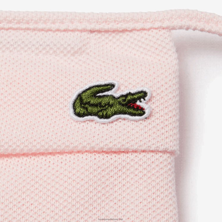 Lacoste l.12.12 gezichtsmaskers 3-pack 0828H2280 lichtroze t03 Heren