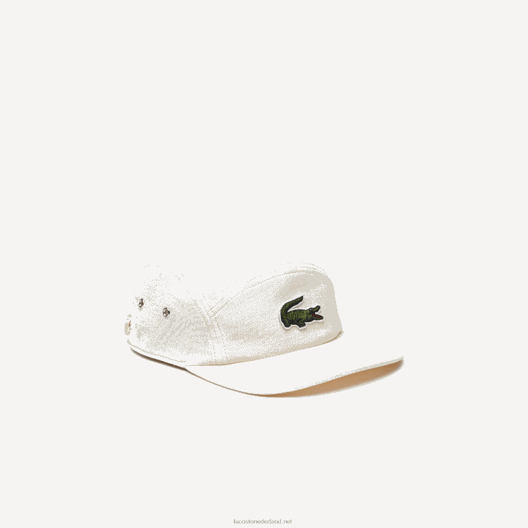 Lacoste girolle pet van biologisch katoen 0828H2153 witte xfj Heren