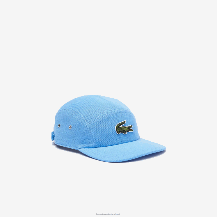 Lacoste girolle pet van biologisch katoen 0828H2154 blauw l99 Heren