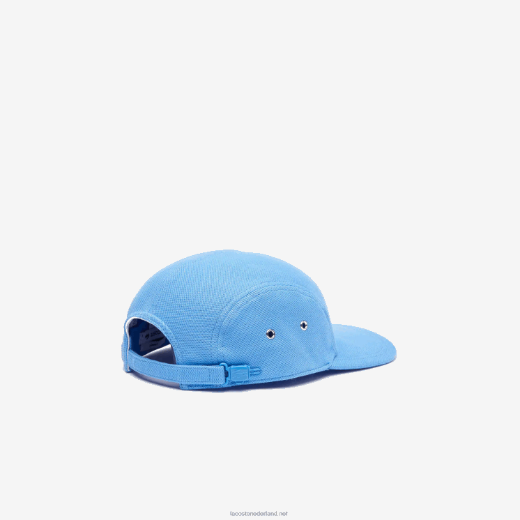 Lacoste girolle pet van biologisch katoen 0828H2154 blauw l99 Heren
