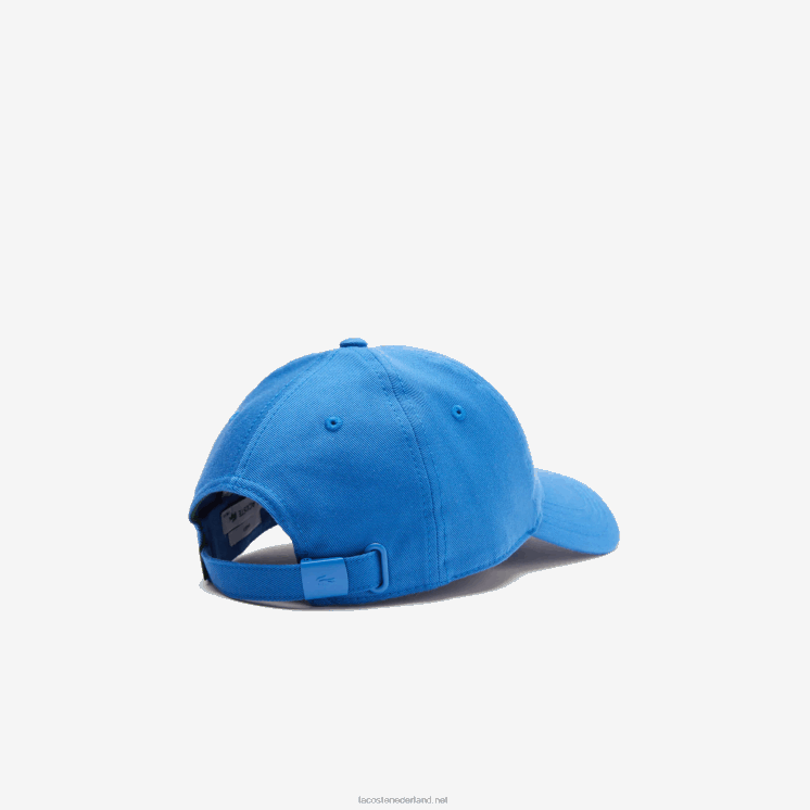 Lacoste kepermuts van biologisch katoen 0828H2148 blauwe kxb Heren