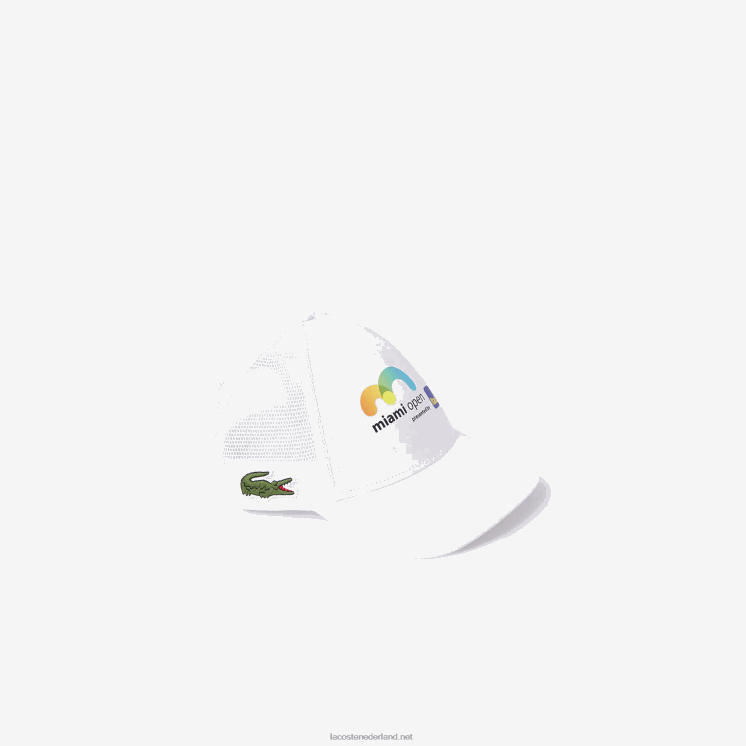 Lacoste miami open hoed 0828H2341 wit 001 Heren