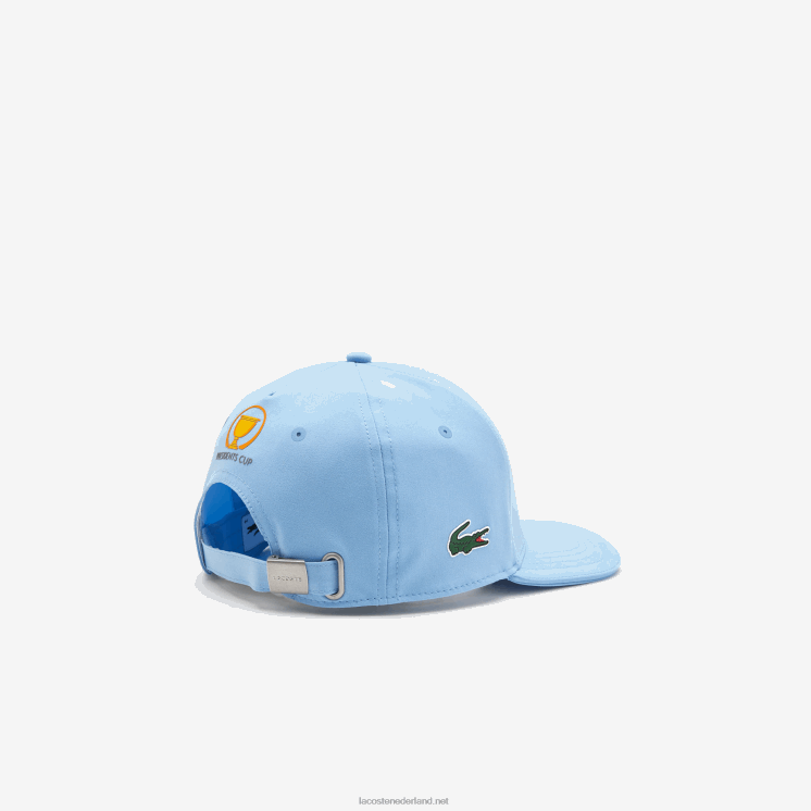 Lacoste presidents cup sport amerikaanse vlag verstelbare pet 0828H2332 blauw 5r4 Heren