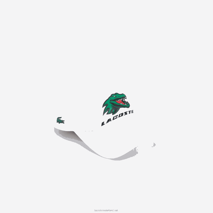 Lacoste sport exclusieve krokodil tennispet 0828H2237 wit 001 Heren