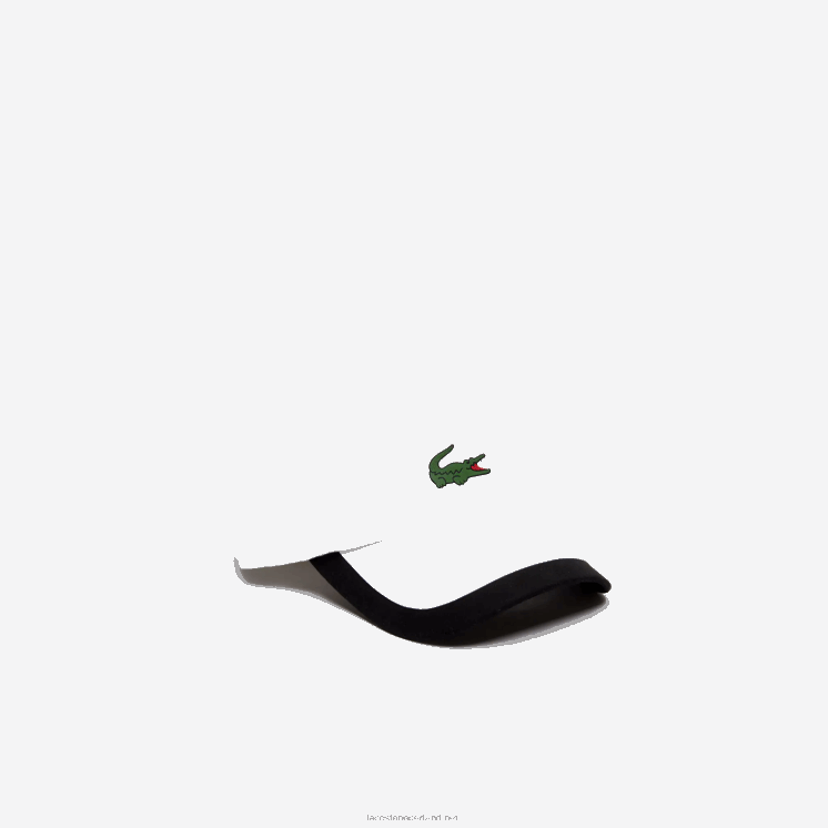 Lacoste sport lichtgewicht pet met contrasterende rand 0828H1930 wit zwart au8 Heren
