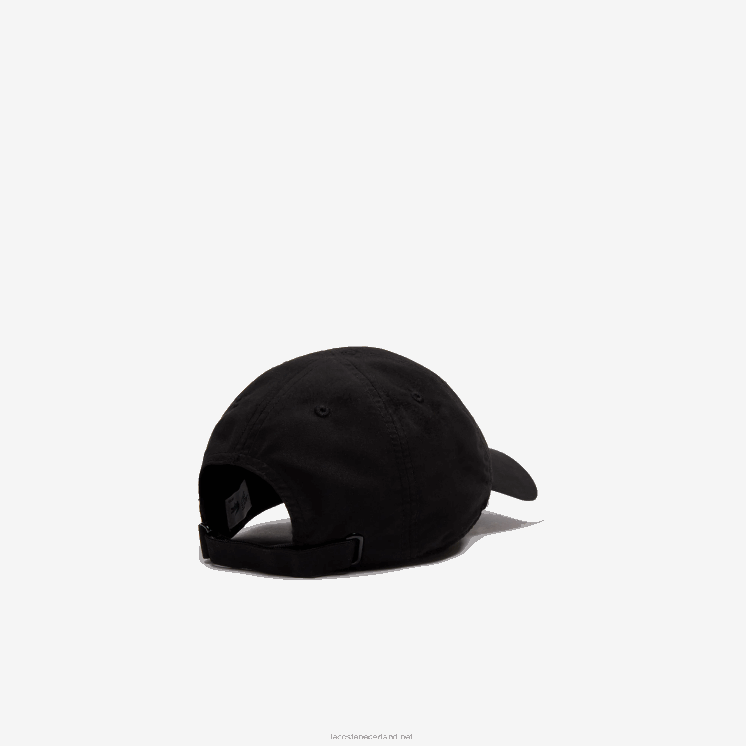 Lacoste sport lichtgewicht pet met contrasterende rand 0828H1931 zwart wit 258 Heren