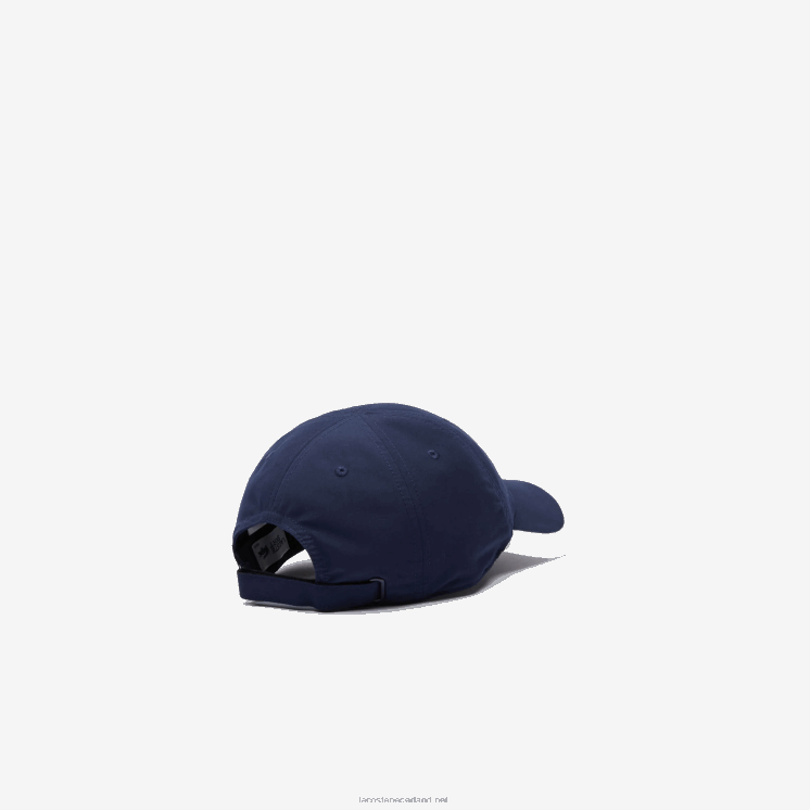 Lacoste sport lichtgewicht pet met contrasterende rand 0828H1932 marineblauw wit 525 Heren