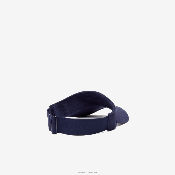 Lacoste sport pique en fleece tennisvizier 0828H2248 marineblauw 166 Heren