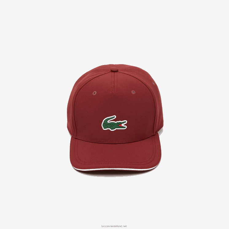 Lacoste sport verstelbare golfpet 0828H2253 bordeaux zs1 Heren