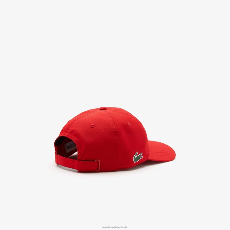 Lacoste sportieve lichtgewicht pet 0828H1926 rood 240 Heren