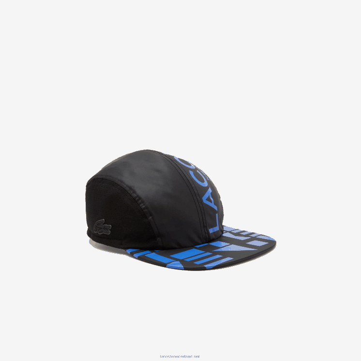 Lacoste sportieve lichtgewicht pet 0828H2259 zwart blauw y88 Heren