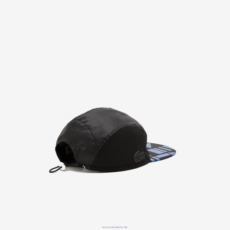 Lacoste sportieve lichtgewicht pet 0828H2259 zwart blauw y88 Heren
