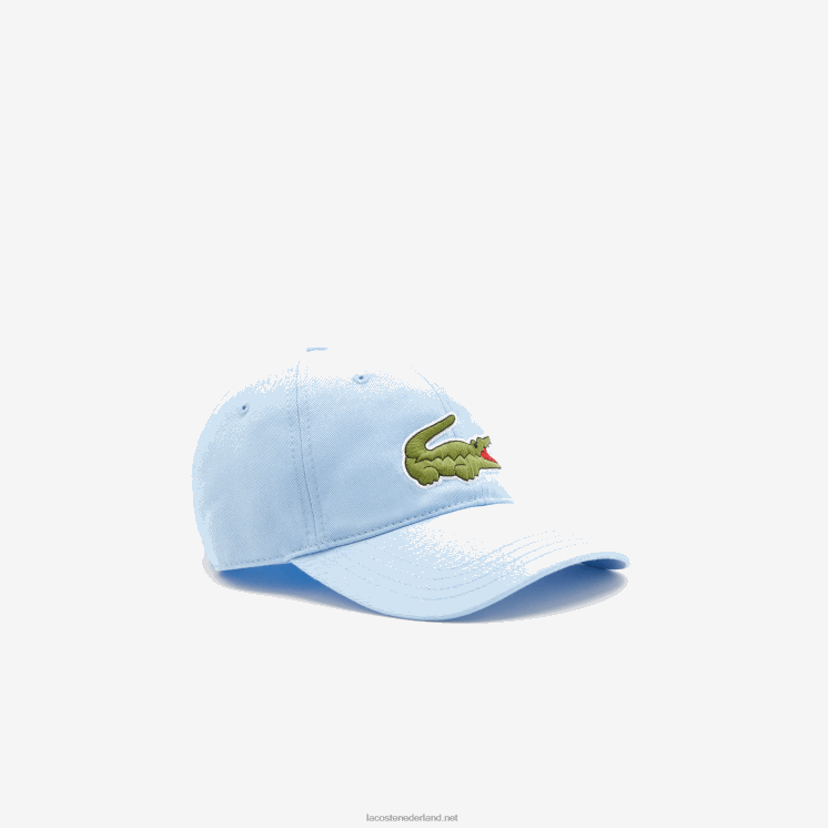 Lacoste verstelbare twill pet van biologisch katoen 0828H2266 blauwe hbp Heren