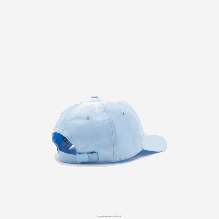 Lacoste verstelbare twill pet van biologisch katoen 0828H2266 blauwe hbp Heren