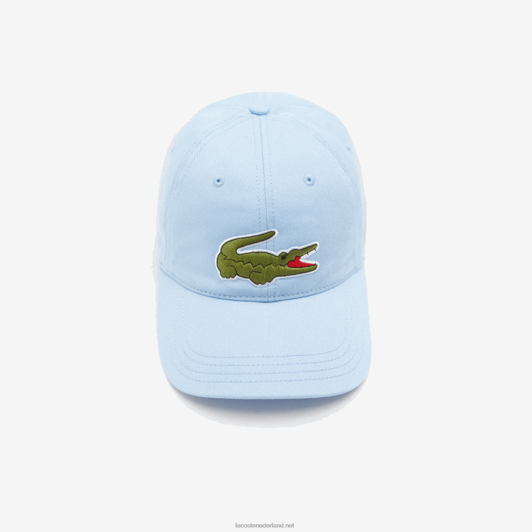 Lacoste verstelbare twill pet van biologisch katoen 0828H2266 blauwe hbp Heren