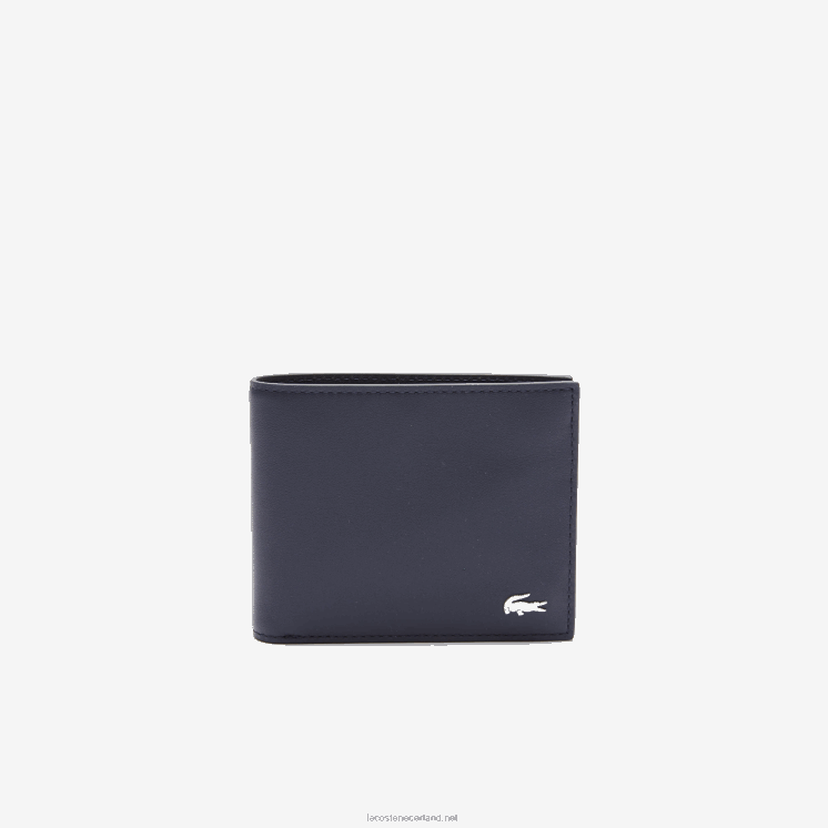 Lacoste Fitzgerald lederen portemonnee met zes kaarten 0828H1954 21 Heren