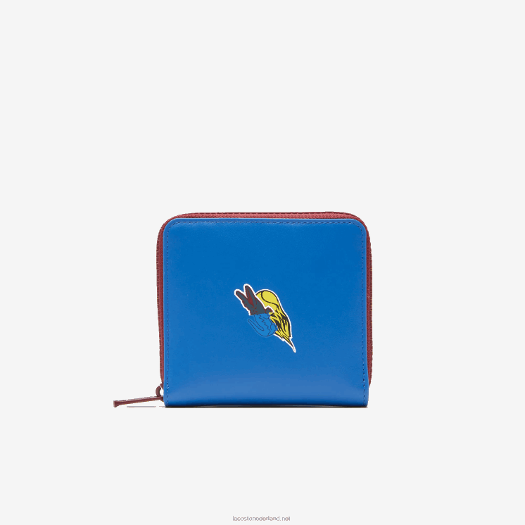 Lacoste Portefeuille met rits en krokodillenbadge 0828H2133 jachthaven k22 Heren