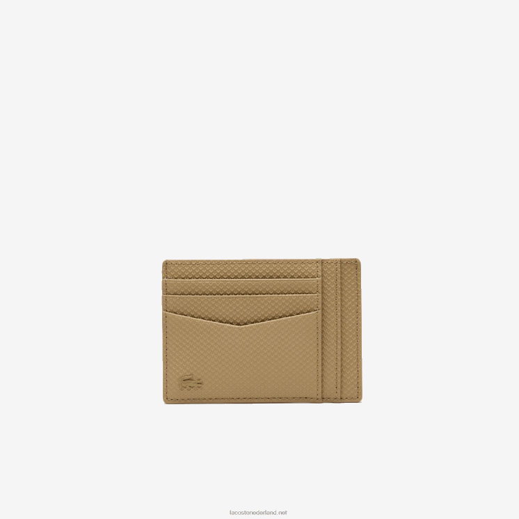 Lacoste chantaco kalfsleren pasjeshouder 0828H1987 leeuw l32 Heren