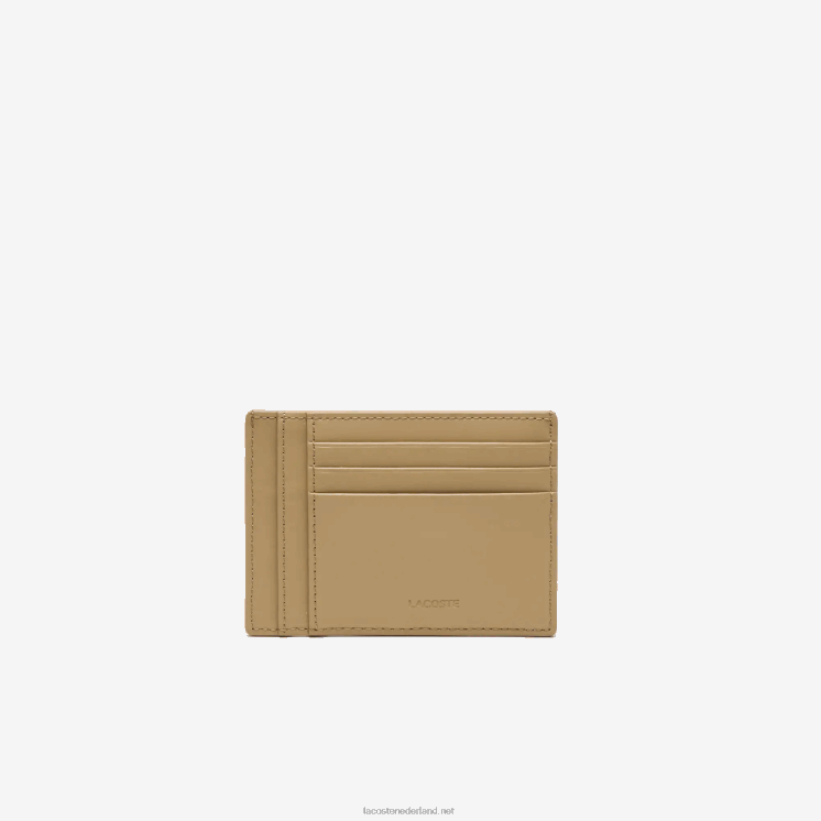 Lacoste chantaco kalfsleren pasjeshouder 0828H1987 leeuw l32 Heren