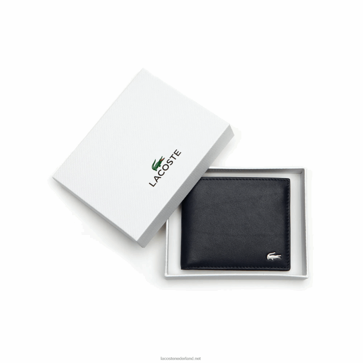 Lacoste fitzgerald lederen portemonnee 0828H1945 21 Heren