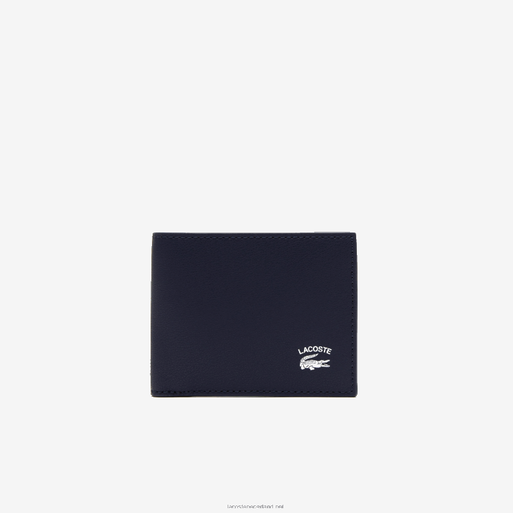 Lacoste interieur kaartsleuf opvouwbare portemonnee 0828H1993 21 Heren