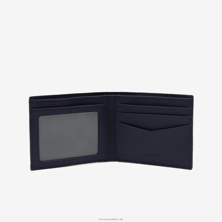 Lacoste interieur kaartsleuf opvouwbare portemonnee 0828H1993 21 Heren