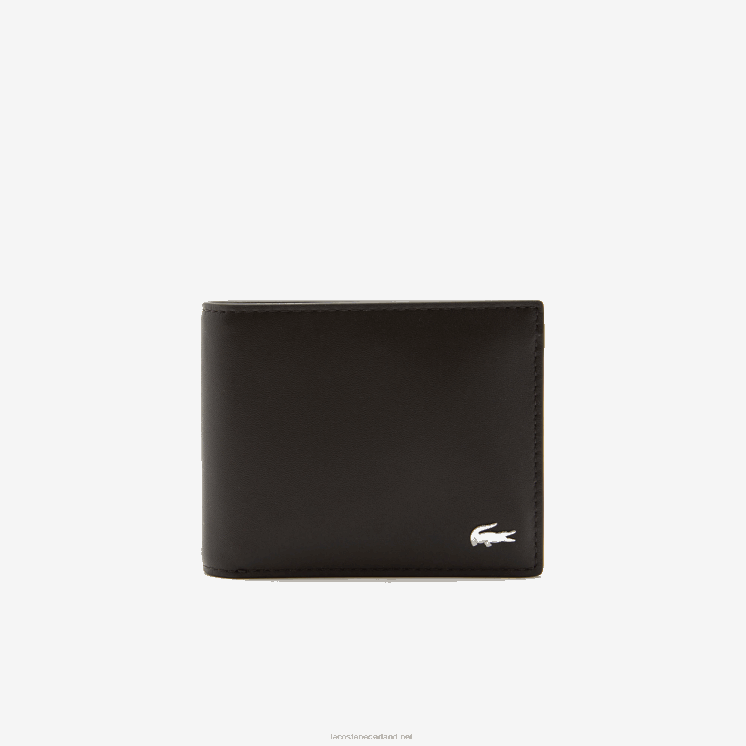 Lacoste portemonnee en bijpassende sleutelhanger cadeauset 0828H2128 28 Heren