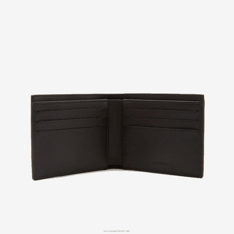 Lacoste portemonnee en bijpassende sleutelhanger cadeauset 0828H2128 28 Heren