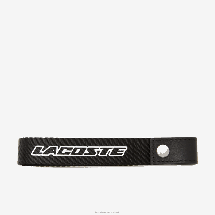 Lacoste portemonnee en bijpassende sleutelhanger cadeauset 0828H2128 28 Heren