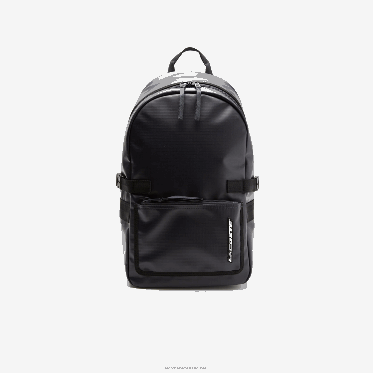 Lacoste contrasterende merkrugzak 0828H1978 blauwe nuit zwarte m20 Heren