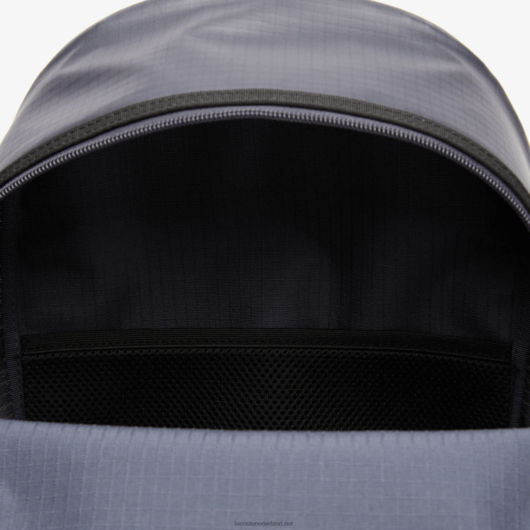 Lacoste contrasterende merkrugzak 0828H1978 blauwe nuit zwarte m20 Heren