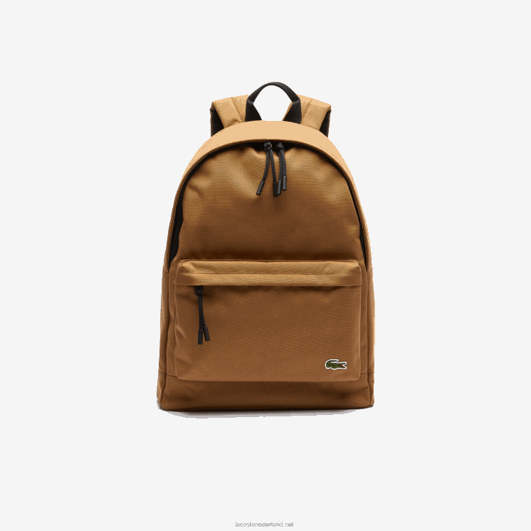 Lacoste neocroc canvas rugzak 0828H2041 otter d54 Heren