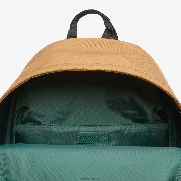 Lacoste neocroc canvas rugzak 0828H2041 otter d54 Heren