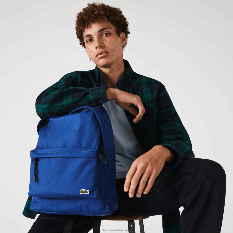 Lacoste neocroc canvas rugzak 0828H2042 kosmische h21 Heren