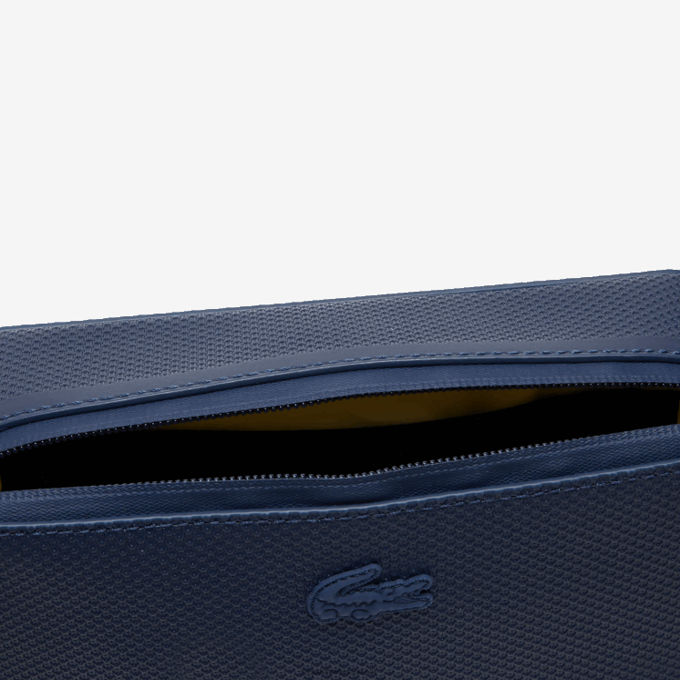 Lacoste Chantaco schoudertas met logo 0828H1955 blauw nuit blanc m05 Heren
