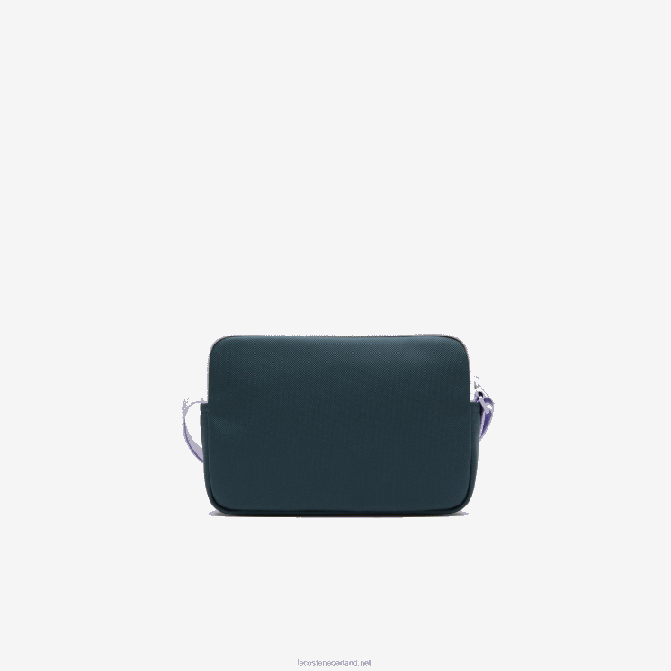 Lacoste Crossover-tas met kleurvlakken 0828H2110 noir laponie verenkleed cyna l19 Heren