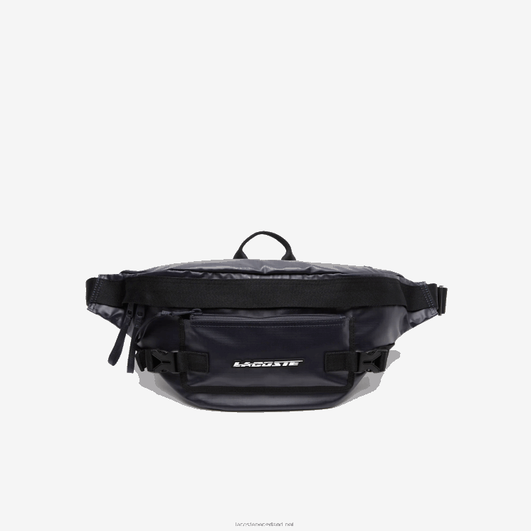Lacoste Heuptasje met logoprint 0828H1951 blauwe nuit zwarte m20 Heren