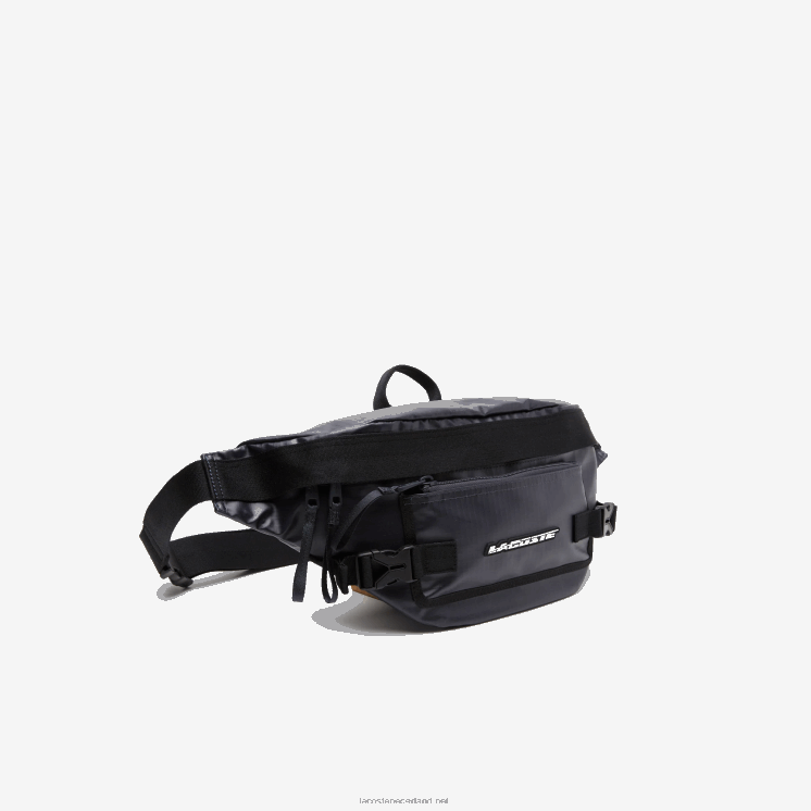 Lacoste Heuptasje met logoprint 0828H1951 blauwe nuit zwarte m20 Heren