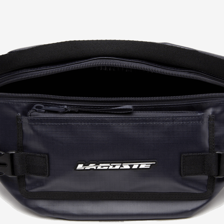 Lacoste Heuptasje met logoprint 0828H1951 blauwe nuit zwarte m20 Heren